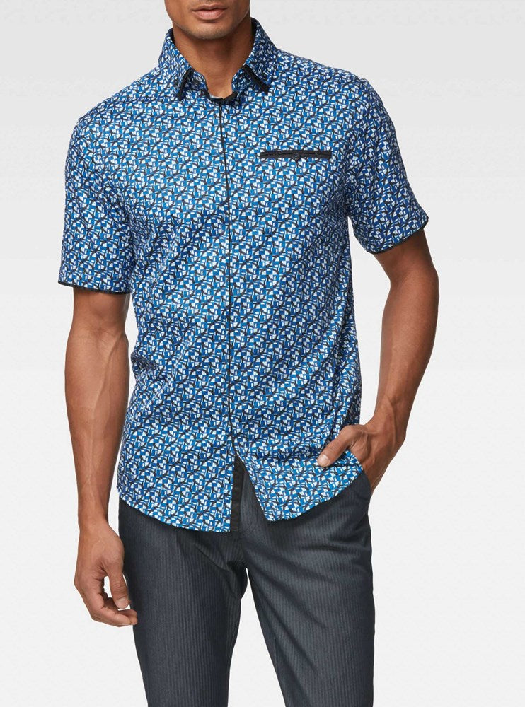 MENS CASUAL SHORT SLEEVE SHIRT