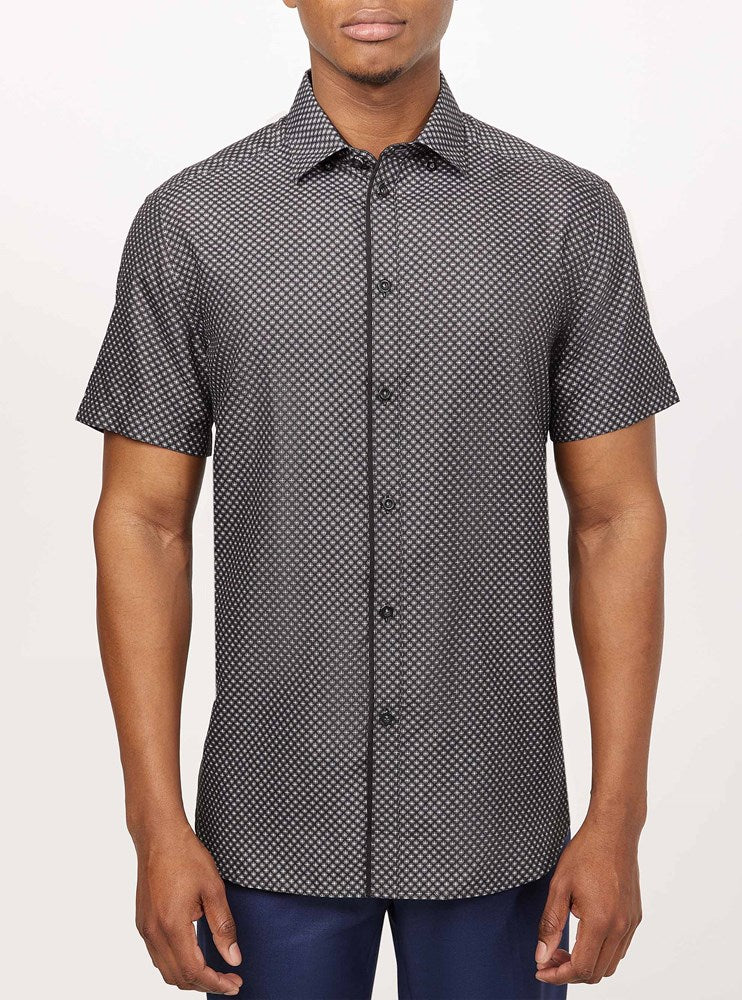 MENS CASUAL SHORT SLEEVE SHIRT