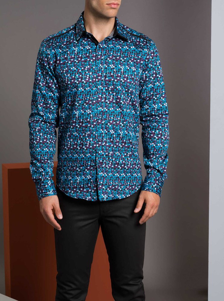 MENS CASUAL LONG SLEEVE SHIRT