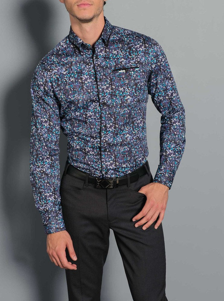 MENS CASUAL LONG SLEEVE SHIRT