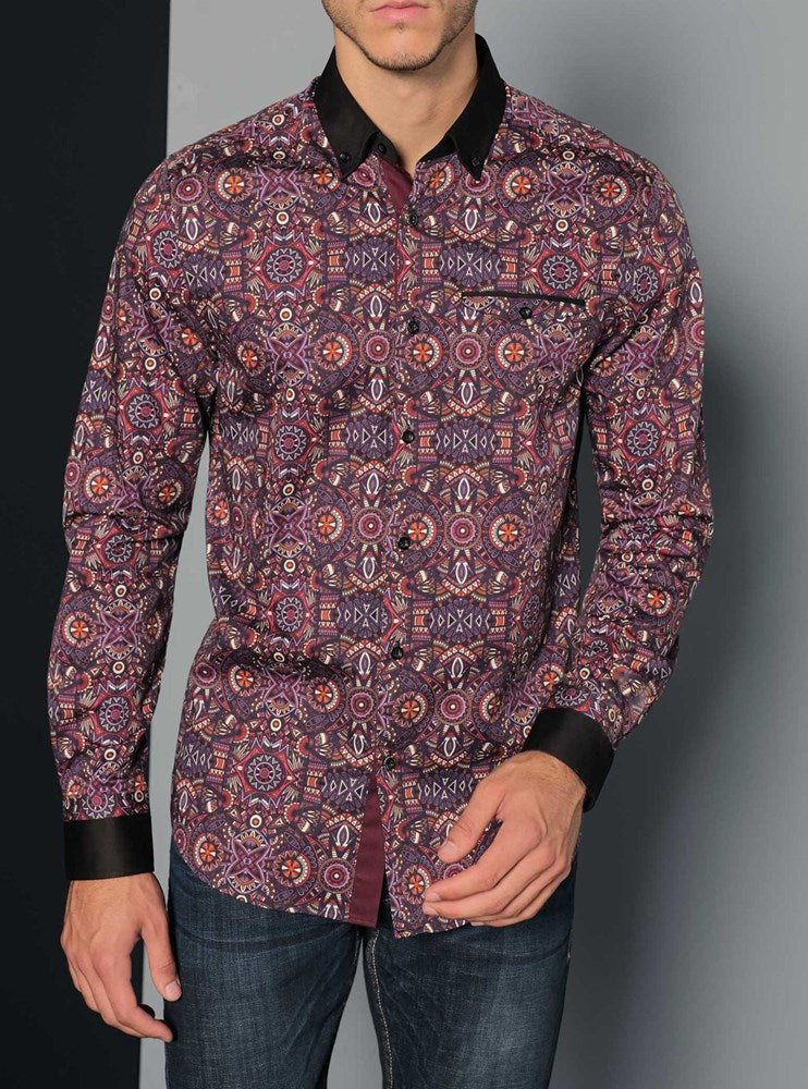 MENS CASUAL LONG SLEEVE SHIRT