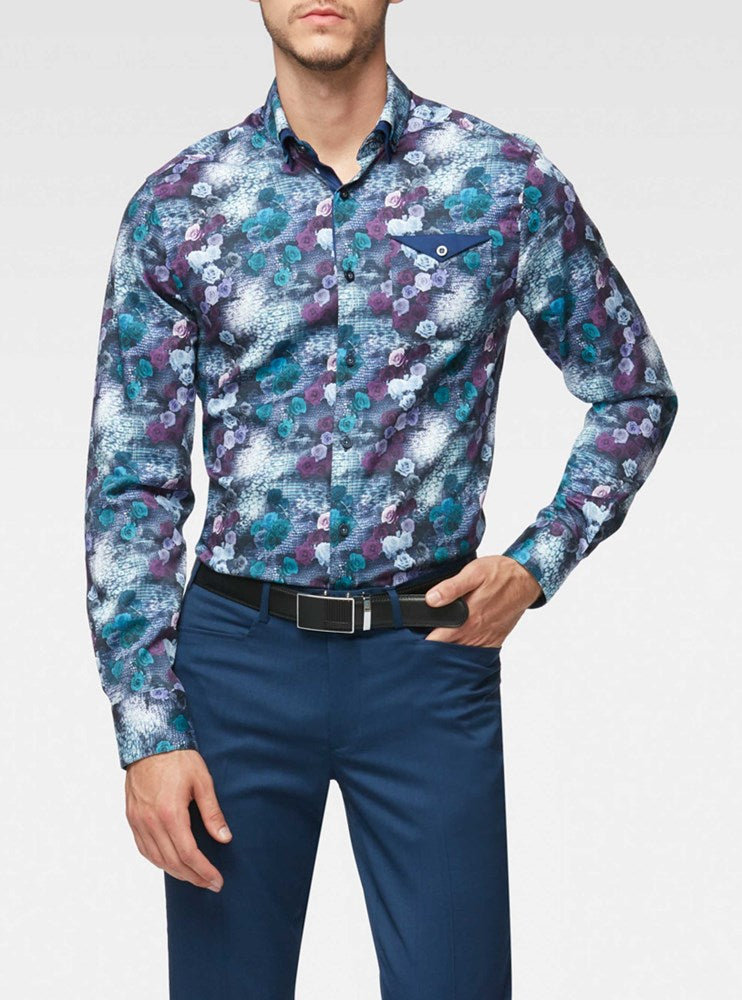 MENS CASUAL LONG SLEEVE SHIRT