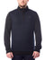 MENS MOCK ZIP SWEATER