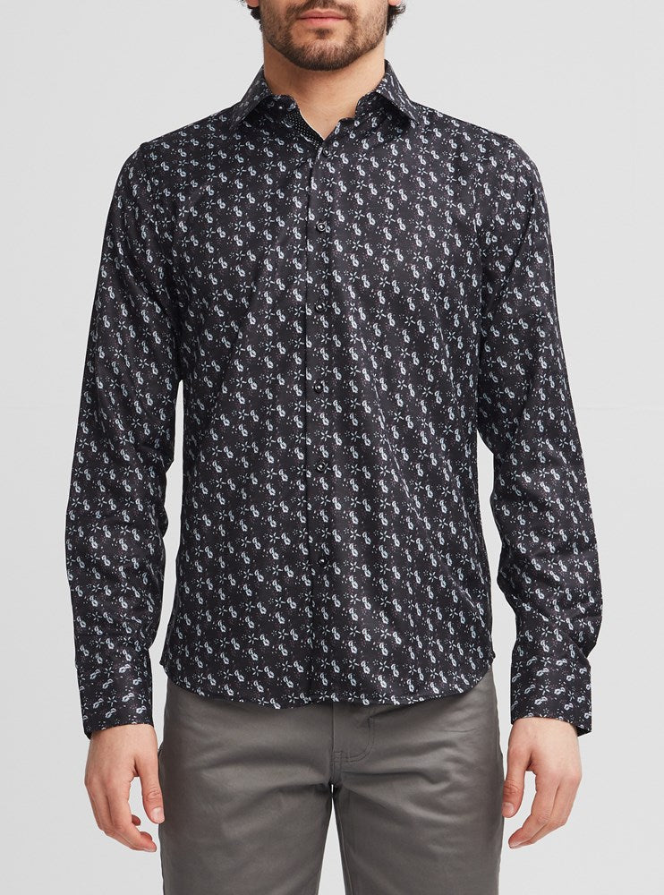 MENS CASUAL LONG SLEEVE SHIRT