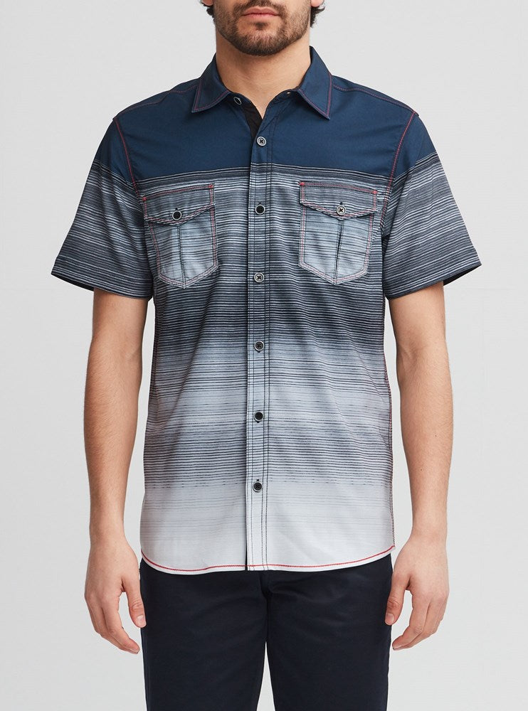 MENS CASUAL SHORT SLEEVE SHIRT